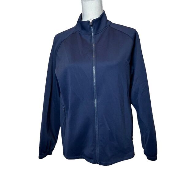 Harrington Paorais Women's Golf Jacket. Vented Blue - Picture 1 of 13